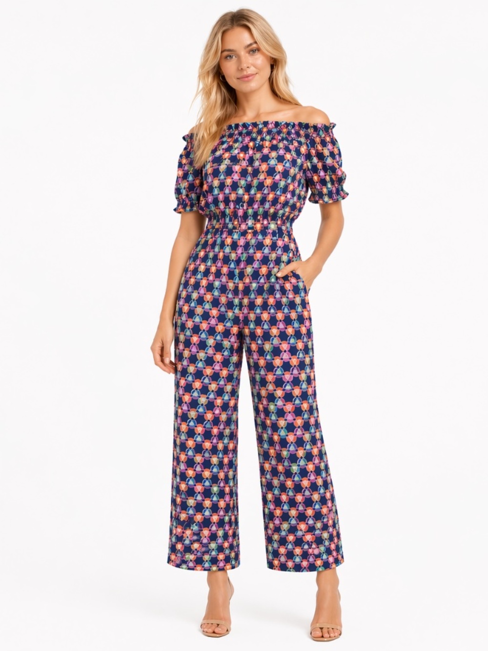 Saloni. Juli B Silk Jumpsuit.